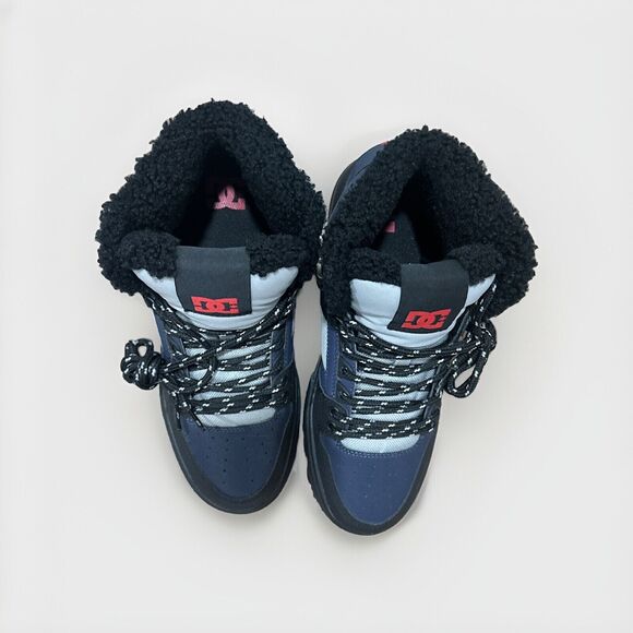 DC Shoes Pure High-top Wc Winter Mens Skate Sneakers in Navy & Black Sample Shoe - Picture 3 of 7